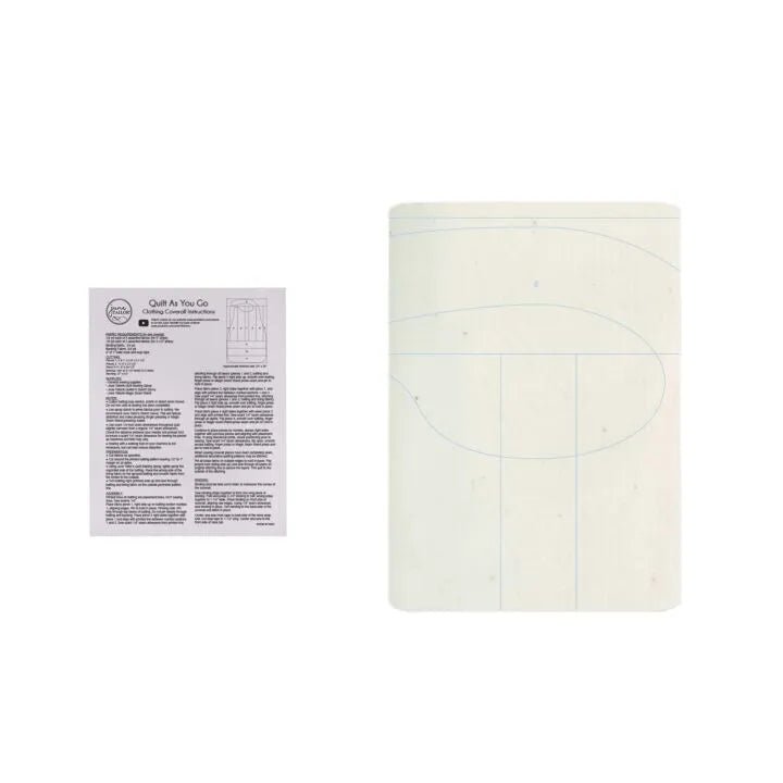 Clothing Coverall Quilt - As - You - Go Kit - Adult Bib/Apron - Maple Leaf Quilting Company Ltd.