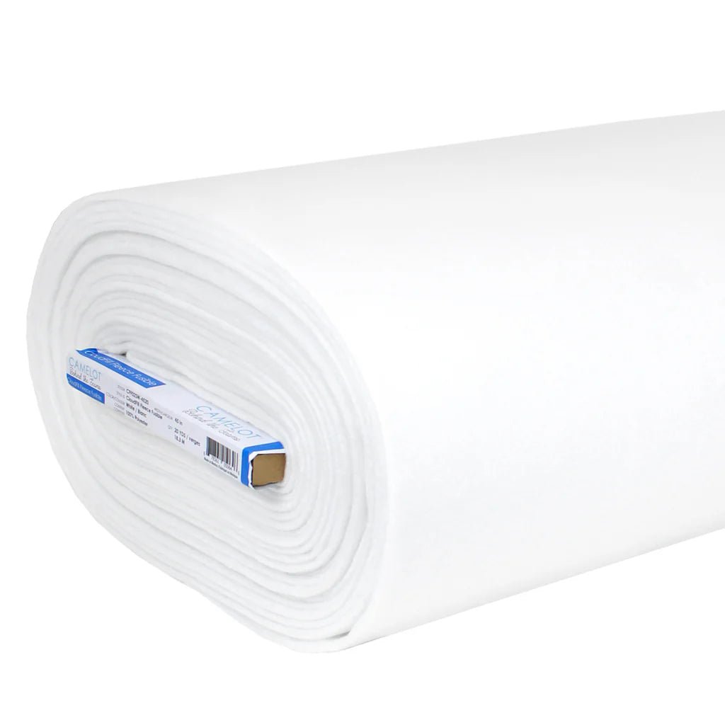 CloudFill Fleece Fusible - White (Behind the Seams) | Sold by the 1/4 meter (CFF02SW - 4520) - Maple Leaf Quilting Company Ltd.
