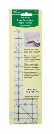 Clover Hot Ruler (7811CV) - Maple Leaf Quilting Company Ltd.