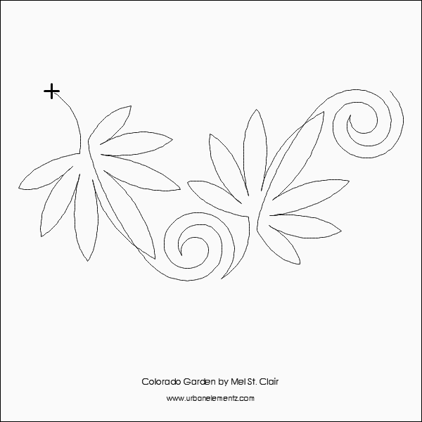 Colorado Garden – 6.5” Paper Pantograph