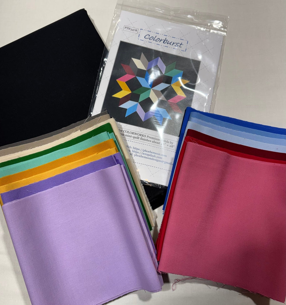 Colorburst Quilt Kit - Maple Leaf Quilting Company Ltd.