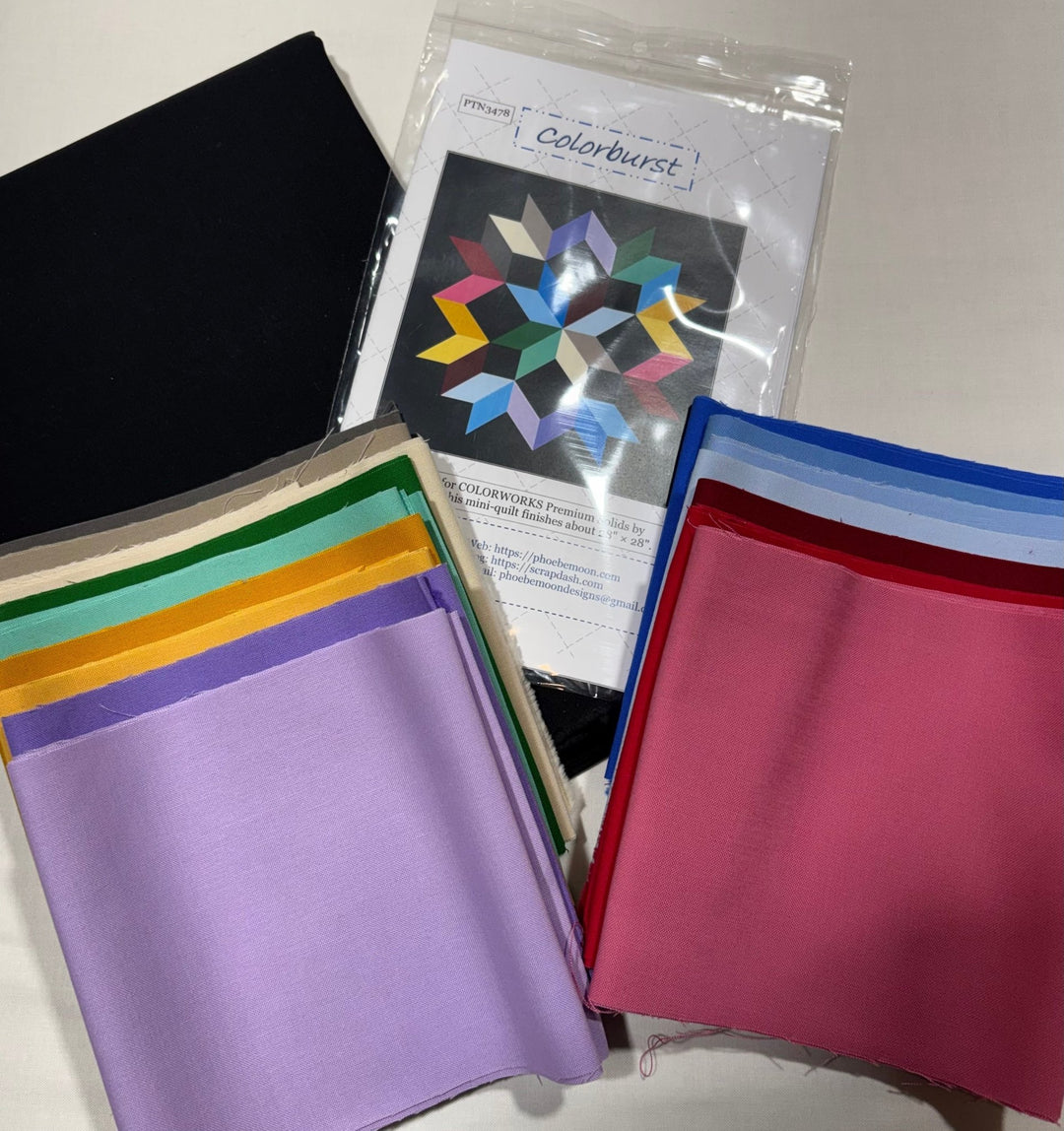 Colorburst Quilt Kit - Maple Leaf Quilting Company Ltd.