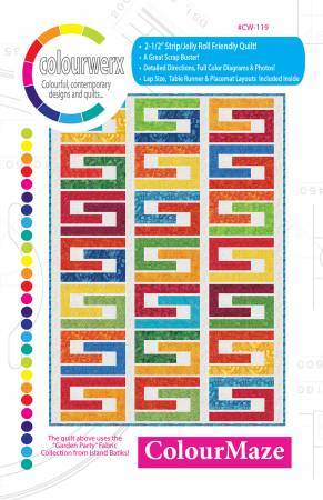 Colourmaze (CW-119) - Maple Leaf Quilting Company Ltd.