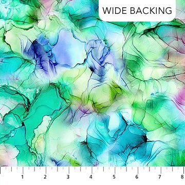 Concerto White Multi 108" Cotton (B27836 - 10) - Sold in UNITS of ¼ metre - Maple Leaf Quilting Company Ltd.