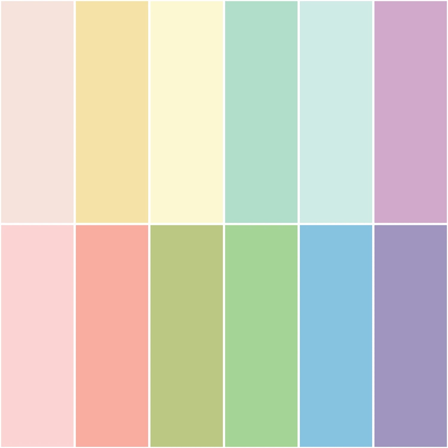 Confetti Cotton Sweet Bundle | Fat Quarter Package - 12pcs (FQ - SWE120 - 12) - Maple Leaf Quilting Company Ltd.