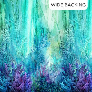 Coral Reef by Northcott 108” (B28876 - 66) – Sold in UNITS of ¼ metre - Maple Leaf Quilting Company Ltd.