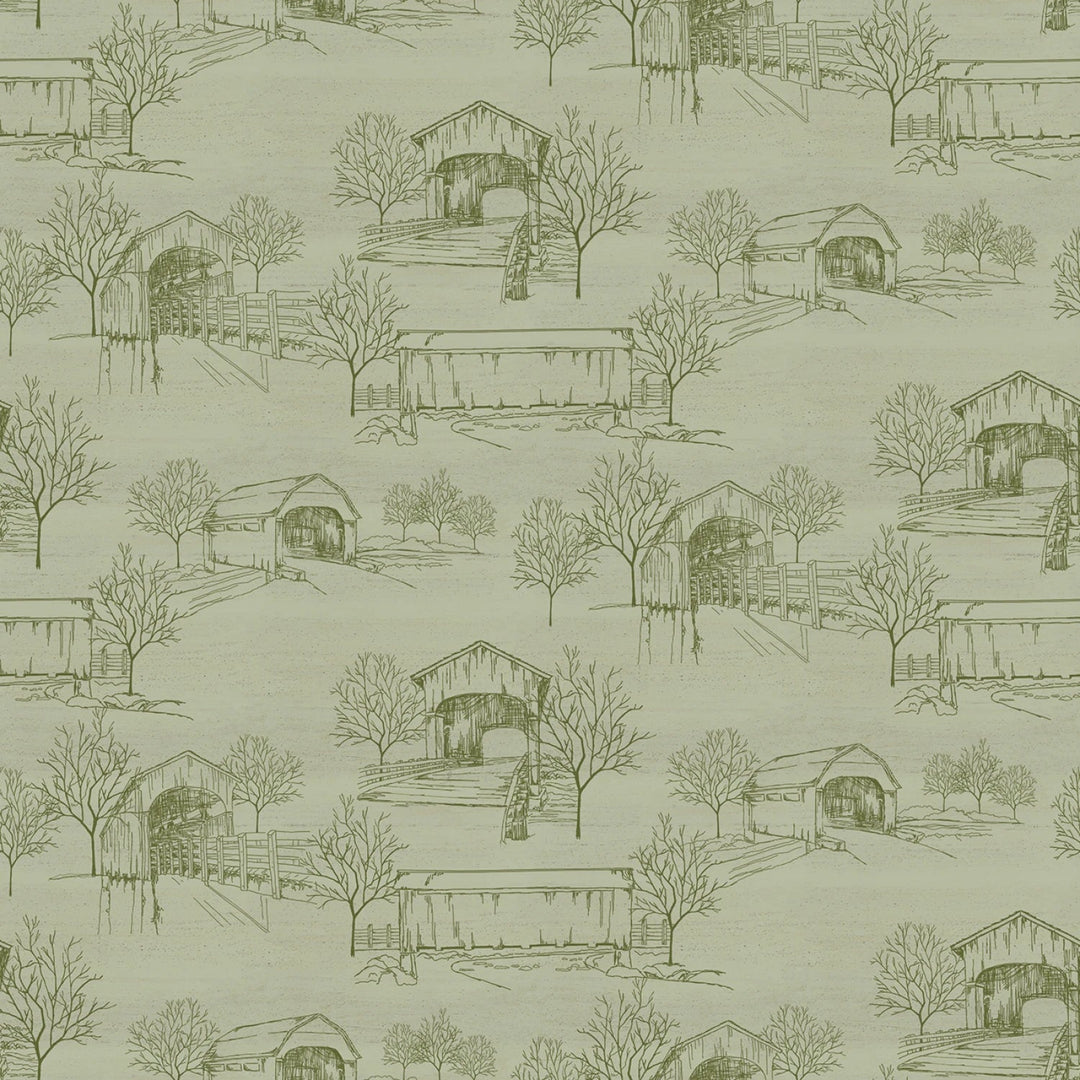 Covered Bridges - 1 Yard Cuts - Maple Leaf Quilting Company Ltd.