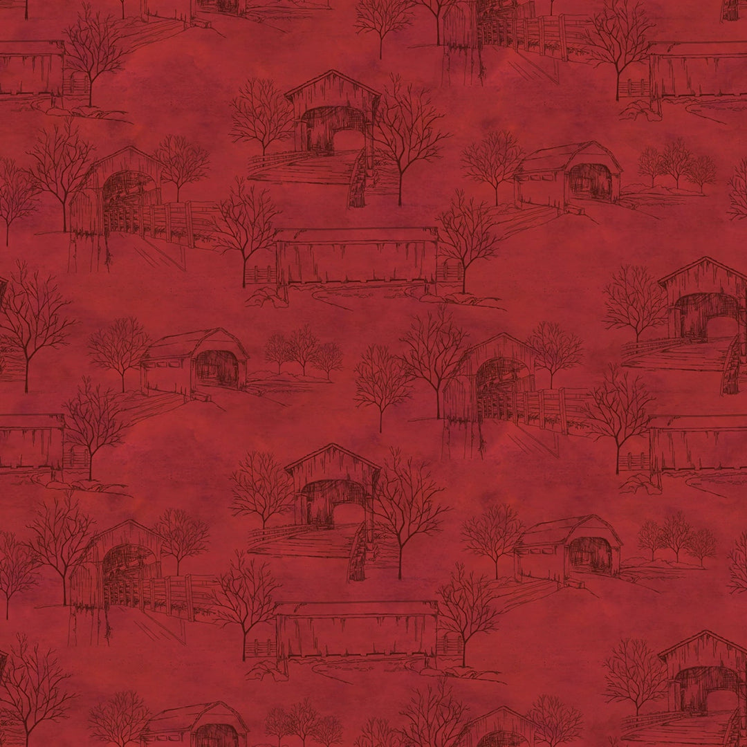 Covered Bridges - 1 Yard Cuts - Maple Leaf Quilting Company Ltd.