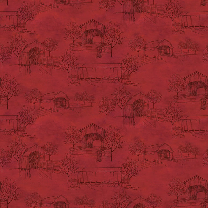 Covered Bridges - 1 Yard Cuts - Maple Leaf Quilting Company Ltd.