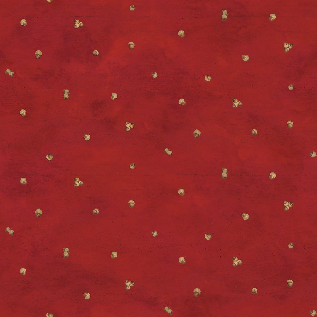 Covered Bridges in Fall by Tara Reed Collection | 44/45" Cotton (C16214R - RED) - Sold in UNITS of 1/4 metre - Maple Leaf Quilting Company Ltd.