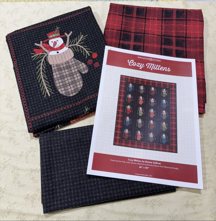 Cozy Mittens Quilt Kit - Maple Leaf Quilting Company Ltd.