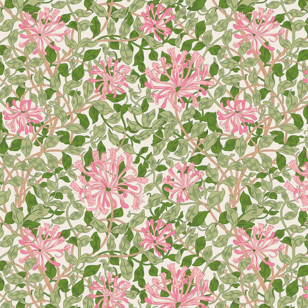 Craft Garden by Liberty Fabrics Collection - Trailing Honeysuckle A | 108" Cotton (0166W7418A) – Sold in UNITS of ¼ metre - Maple Leaf Quilting Company Ltd.