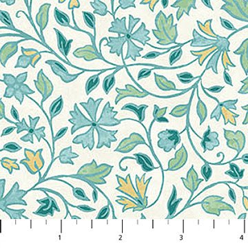 Cream Multi Small Trail Mariposa by Northcott 44” (28507 - 11) – Sold in UNITS of ¼ metre - Maple Leaf Quilting Company Ltd.