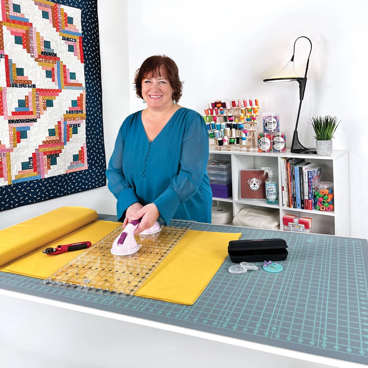 Creative Grids Self - Healing Double Sided Rotary Cutting Mat (28" x 58") *ADDITIONAL SHIPPING CHARGES - Maple Leaf Quilting Company Ltd.
