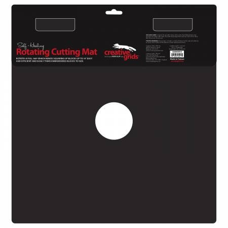 Creative Grids Self - Healing Rotating Rotary Cutting Mat 14in x 14in - Maple Leaf Quilting Company Ltd.