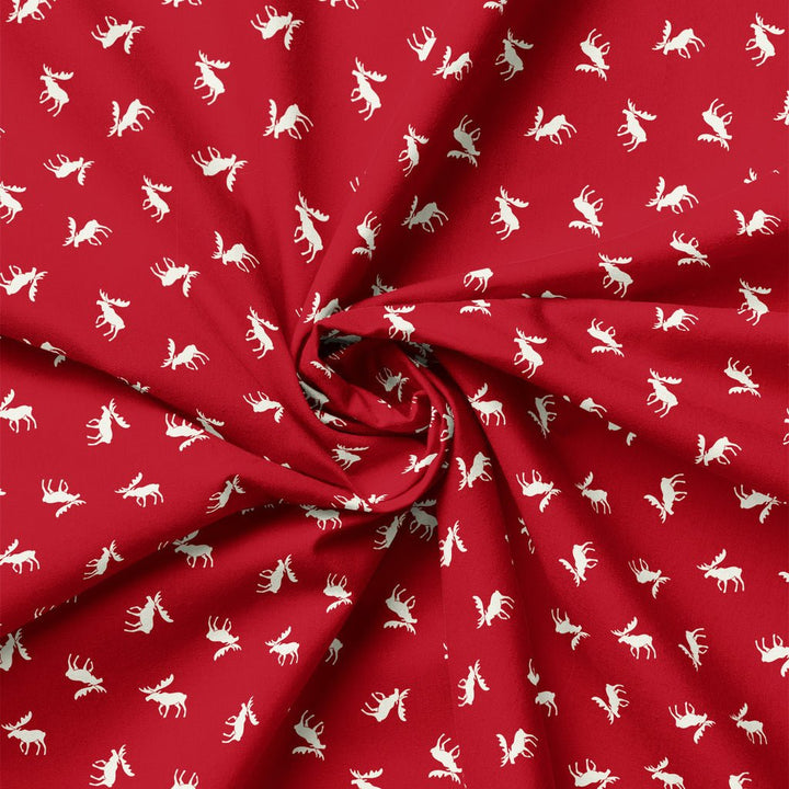 Crimson - 🇨🇦 North of Ordinary 44" Wide Cotton (21172103-01) - Maple Leaf Quilting Company Ltd.