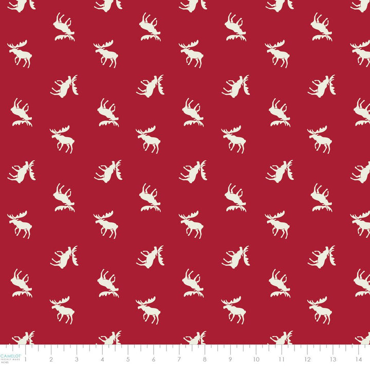 Crimson - 🇨🇦 North of Ordinary 44" Wide Cotton (21172103-01) - Maple Leaf Quilting Company Ltd.