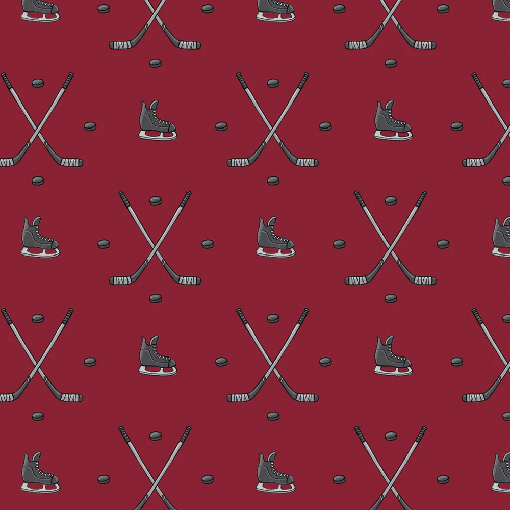 Crimson - 🇨🇦 North of Ordinary 44" Wide Cotton (21250105-01) - Maple Leaf Quilting Company Ltd.