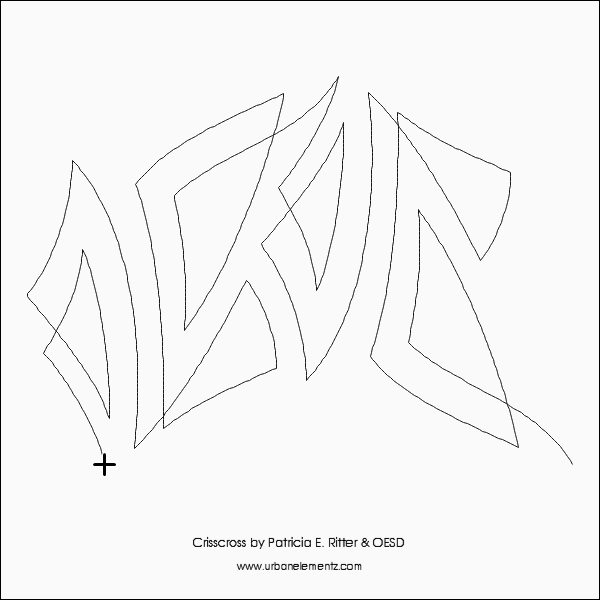 Crisscross – 9” Paper Pantograph