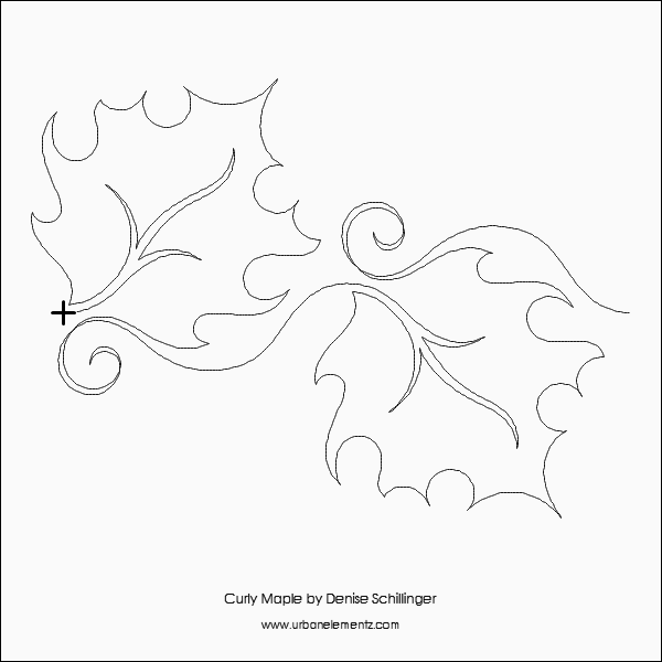 Curly Maple – 8” Paper Pantograph