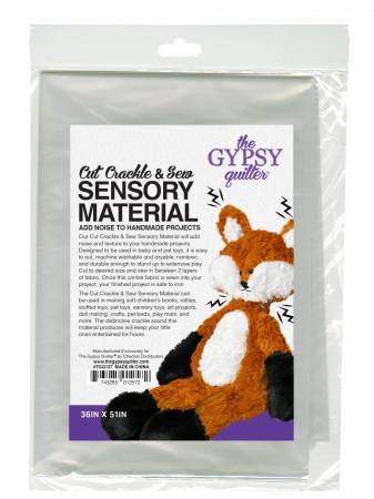 Cut Crackle and Sew Sensory Material (TGQ137) - Maple Leaf Quilting Company Ltd.