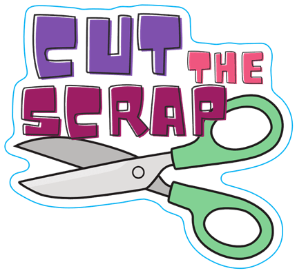 Cut the Scrap - STICKER - Maple Leaf Quilting Company Ltd.