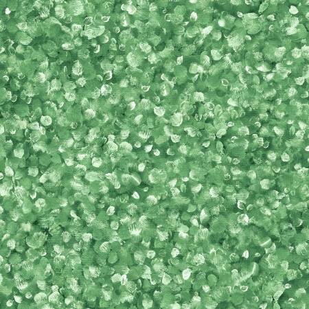 Dabble Paint Drops Texture Grass 118" Cotton (1864514) – Sold in UNITS of ¼ metre - Maple Leaf Quilting Company Ltd.