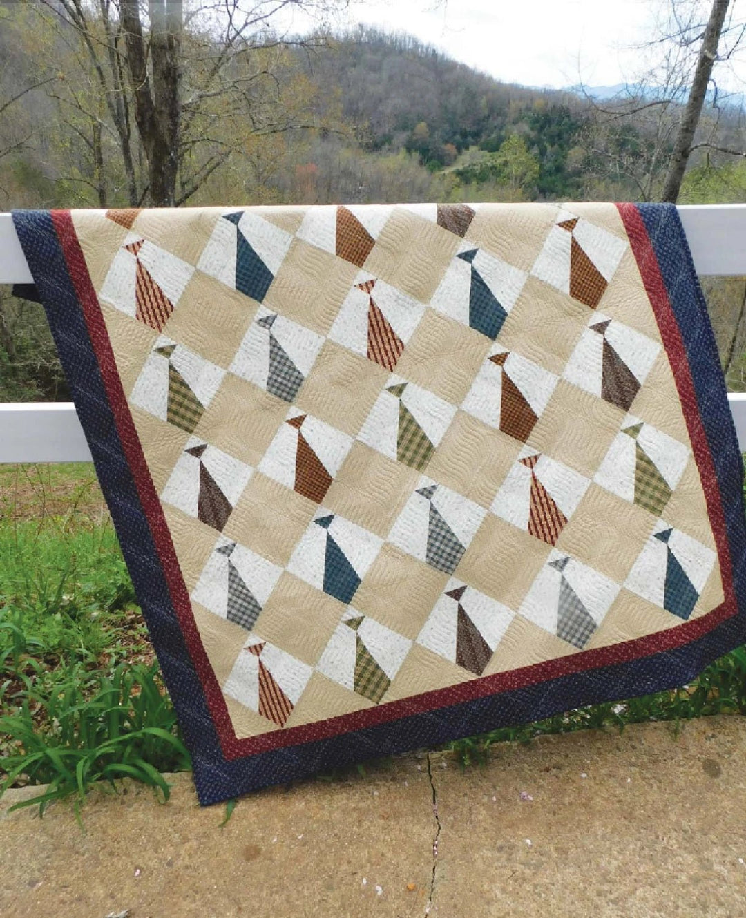 Daddys Ties (CLPDHE038) - Maple Leaf Quilting Company Ltd.