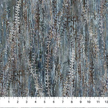 Dark Blue Meadow Texture | 43/44" (DP29090 - 45) - Sold in UNITS of ¼ metre - Maple Leaf Quilting Company Ltd.