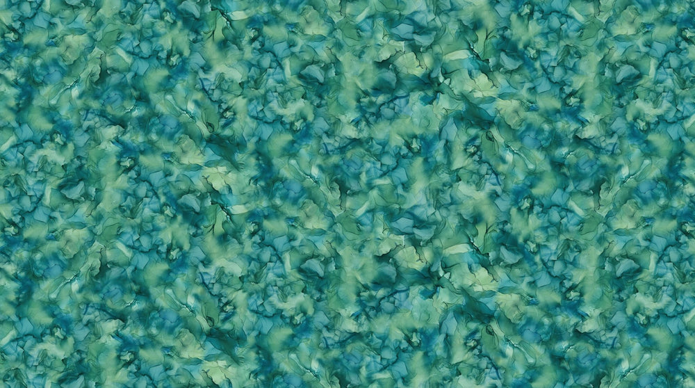 Dark Teal Texture - Raven's Call | 43/44" Cotton (DP28953 - 68) - Sold in UNITS of ¼ metre - Maple Leaf Quilting Company Ltd.