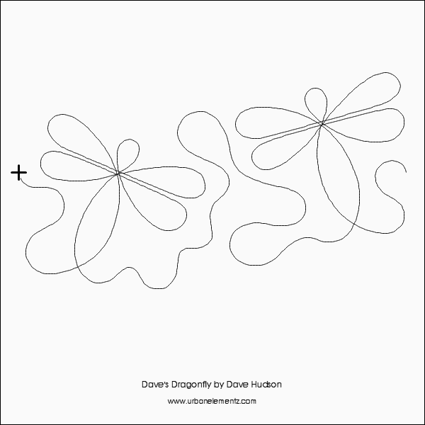 Dave's Dragonfly – 8.25” Paper Pantograph