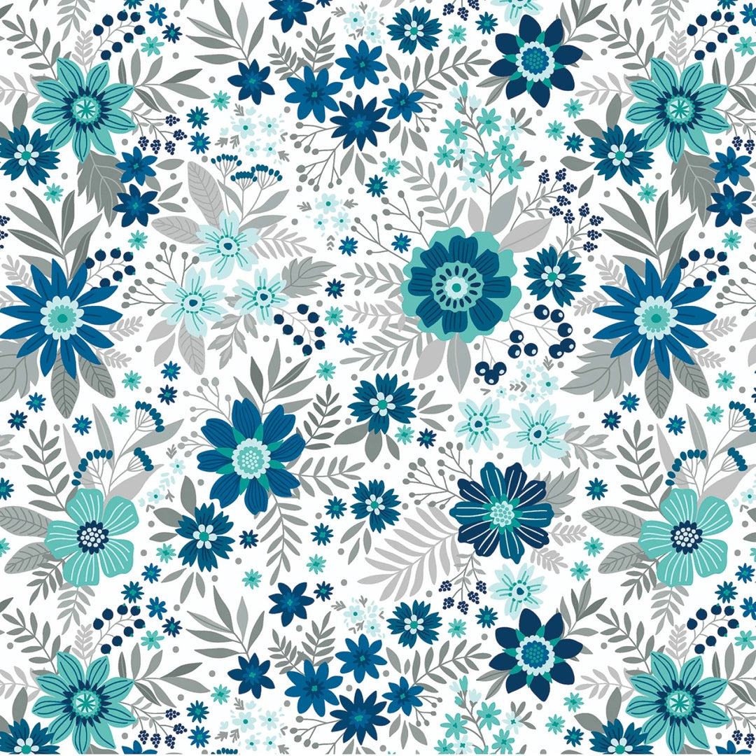 Daybreak Indigo | 108” Cotton (17100WB - 11) - Sold in UNITS of 1/4 metre - Maple Leaf Quilting Company Ltd.