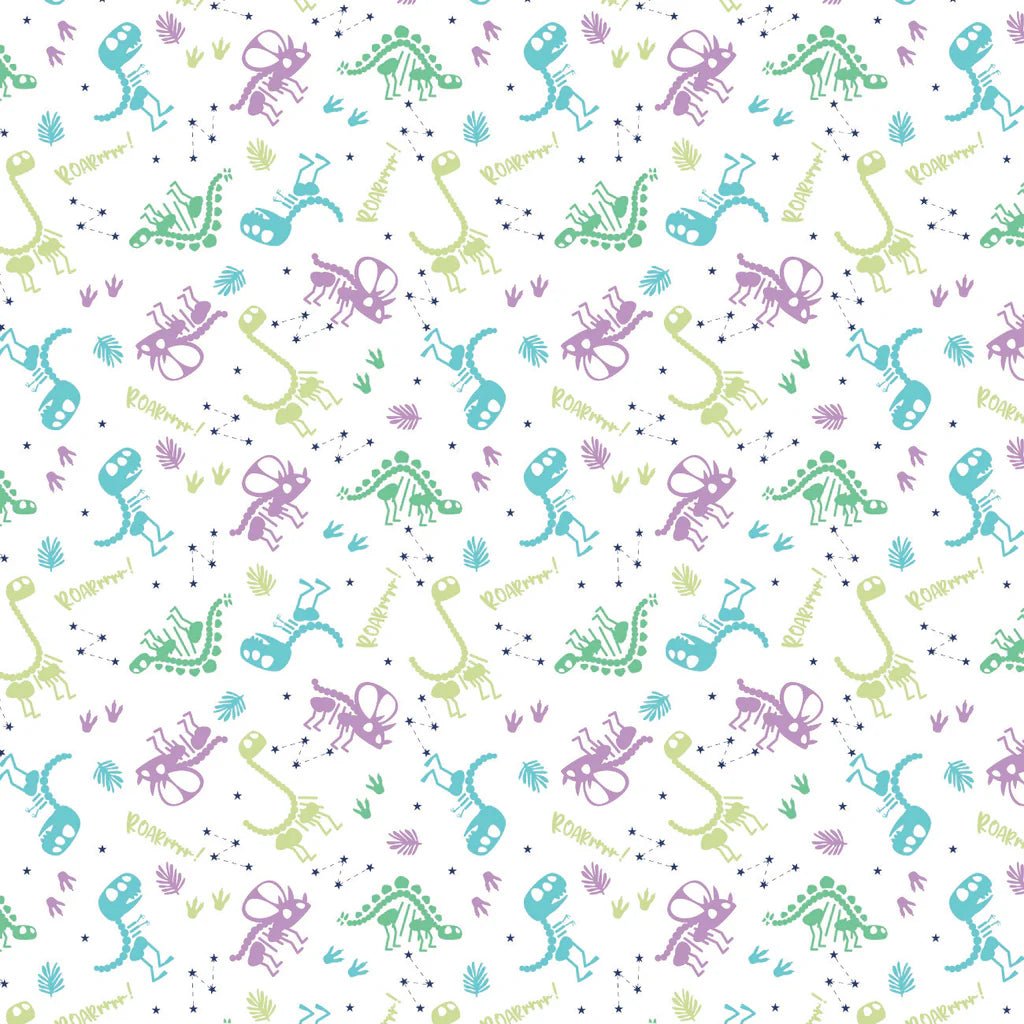 Dino Dreams Glow 44” (21240701R - 01) – Sold in UNITS of ¼ metre - Maple Leaf Quilting Company Ltd.
