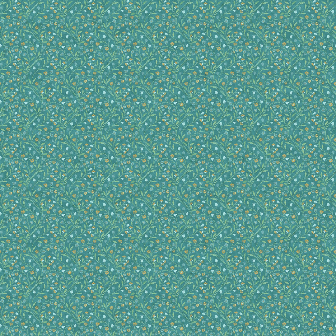 Dk Teal Multi Mini Trail Mariposa by Northcott 44” (28508 - 66) – Sold in UNITS of ¼ metre - Maple Leaf Quilting Company Ltd.