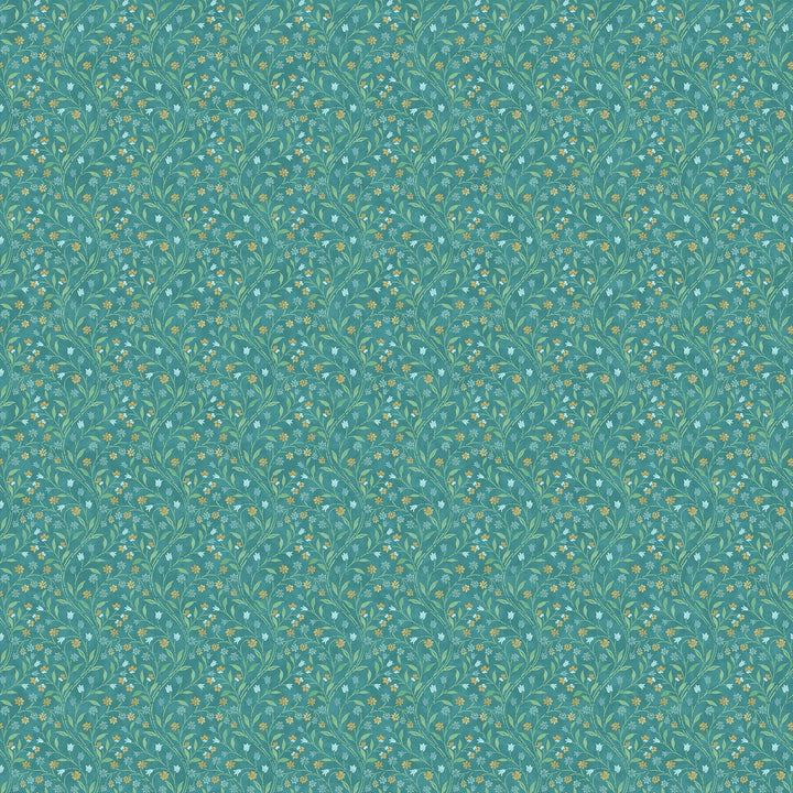 Dk Teal Multi Mini Trail Mariposa by Northcott 44” (28508 - 66) – Sold in UNITS of ¼ metre - Maple Leaf Quilting Company Ltd.