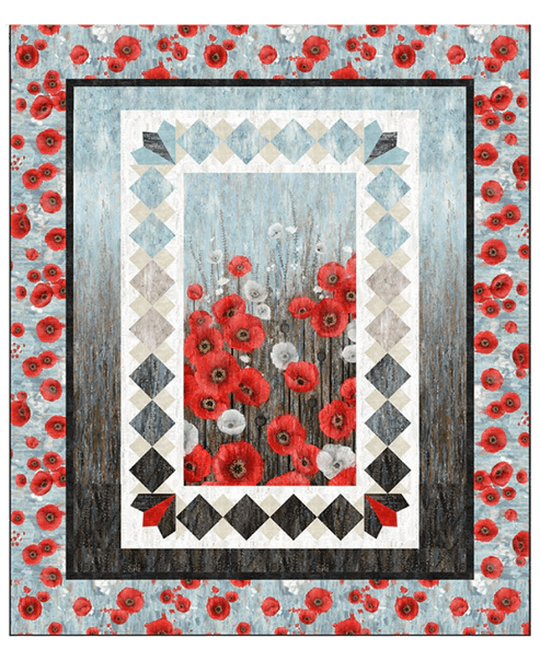 Duskwild Quilt Kit - Northcott Studio (66" x 78") - Maple Leaf Quilting Company Ltd.