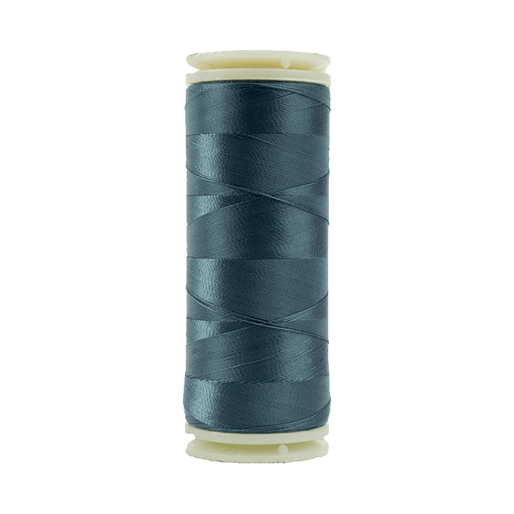 Dusky Teal - 724 | InvisaFil™ 100wt Invisible Cottonized Polyester Thread (400m/437yd) - Maple Leaf Quilting Company Ltd.