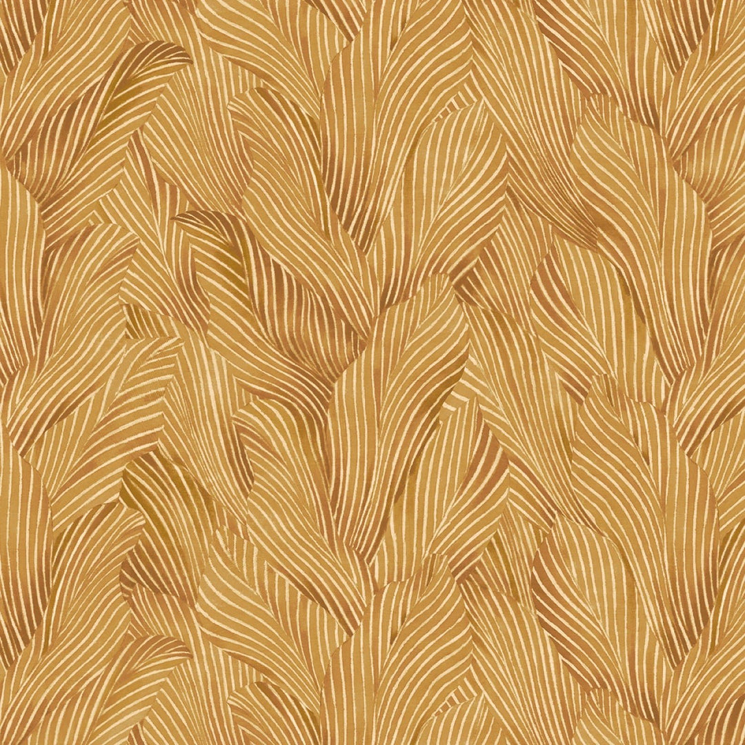 Earth Tones by P&B Textiles Collection - Tonal Leaves | 108" Cotton (EARW05785 - AU) – Sold in UNITS of ¼ metre - Maple Leaf Quilting Company Ltd.