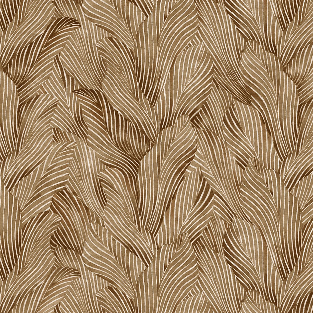 Earth Tones by P&B Textiles Collection - Tonal Leaves | 108" Cotton (EARW05785 - Z) – Sold in UNITS of ¼ metre - Maple Leaf Quilting Company Ltd.