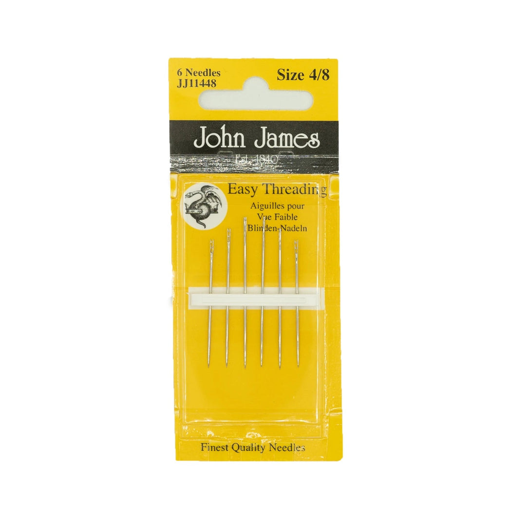Easy Threading Sewing Needles Sizes 4/8 - Maple Leaf Quilting Company Ltd.