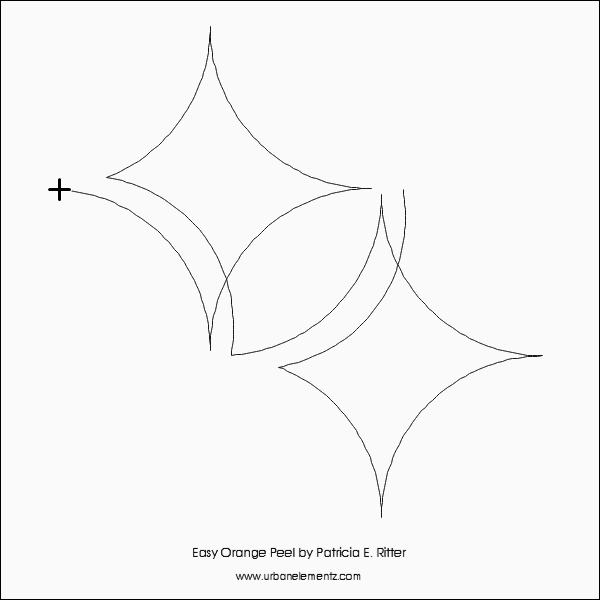 Easy Orange Peel – 7.5” Paper Pantograph