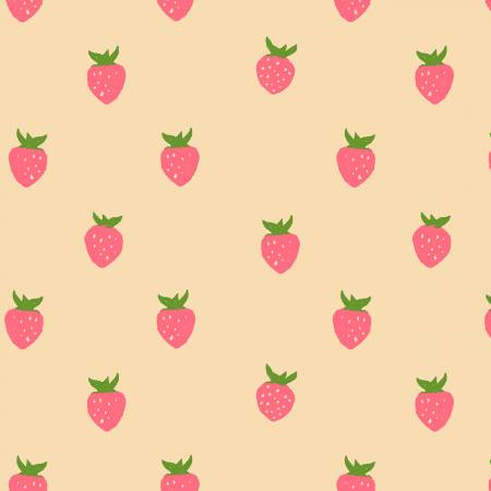 Ecru Berry 108" Cotton (54544W - 2DES) – Sold in UNITS of ¼ metre - Maple Leaf Quilting Company Ltd.