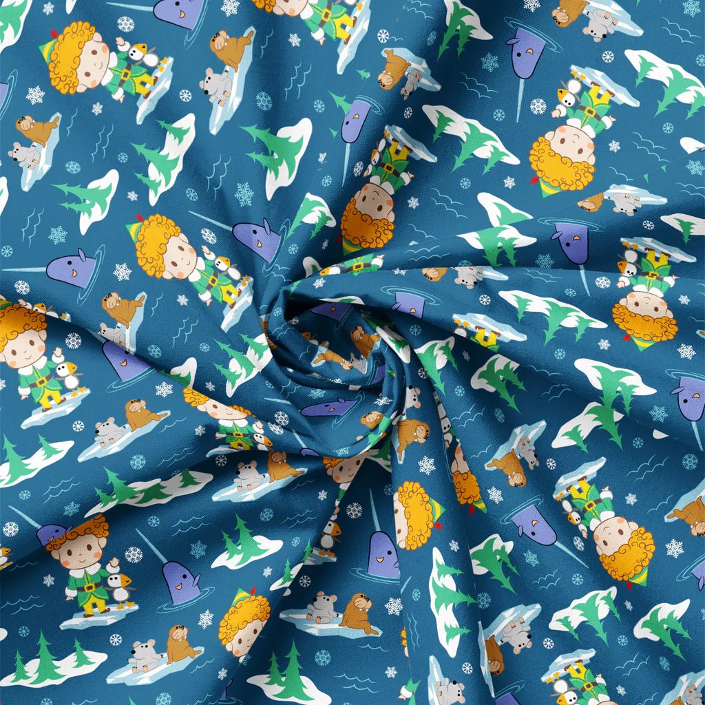 Elf - North Pole Friends 44" Wide Cotton (23130134-02) 🇨🇦 - Maple Leaf Quilting Company Ltd.