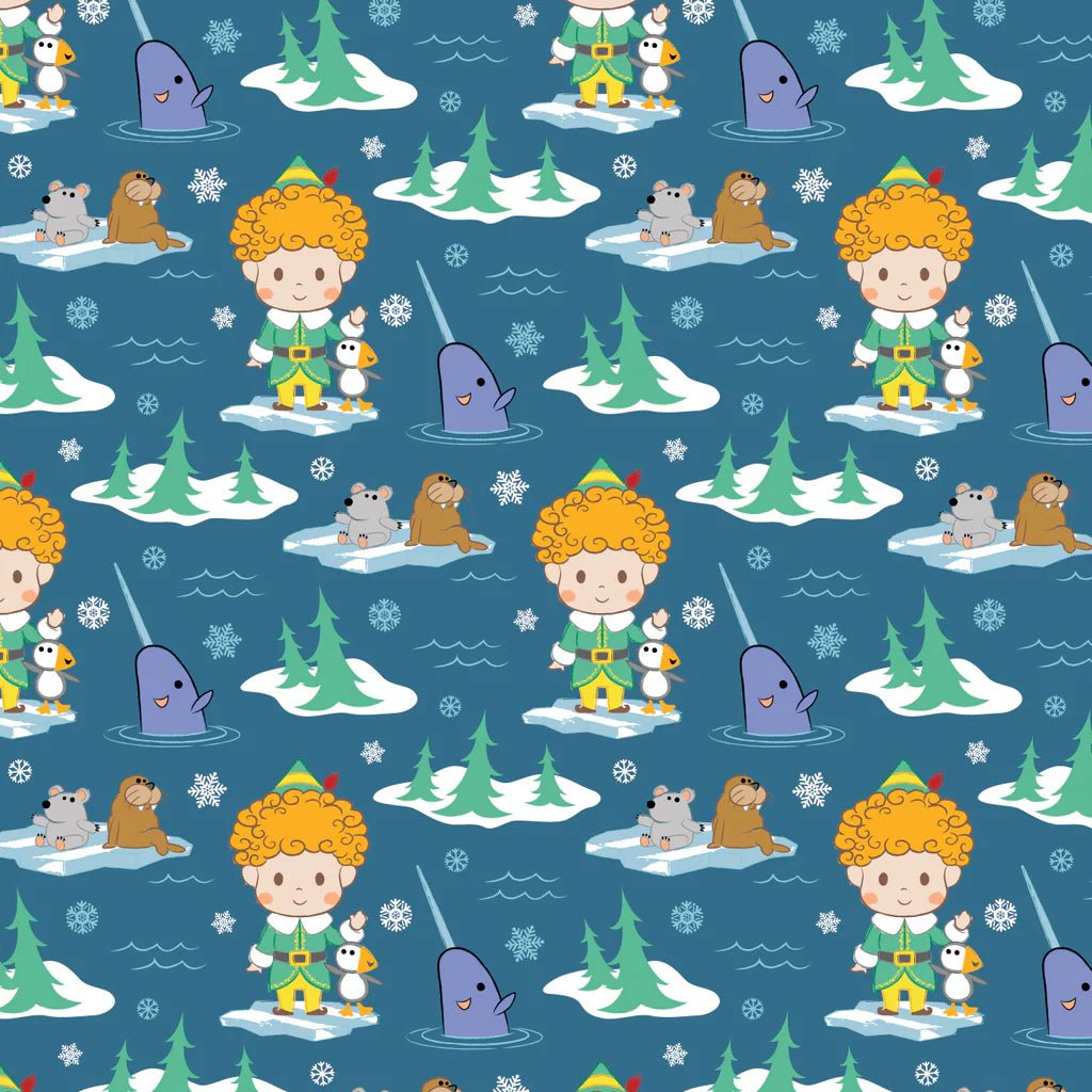 Elf - North Pole Friends 44" Wide Cotton (23130134-02) 🇨🇦 - Maple Leaf Quilting Company Ltd.
