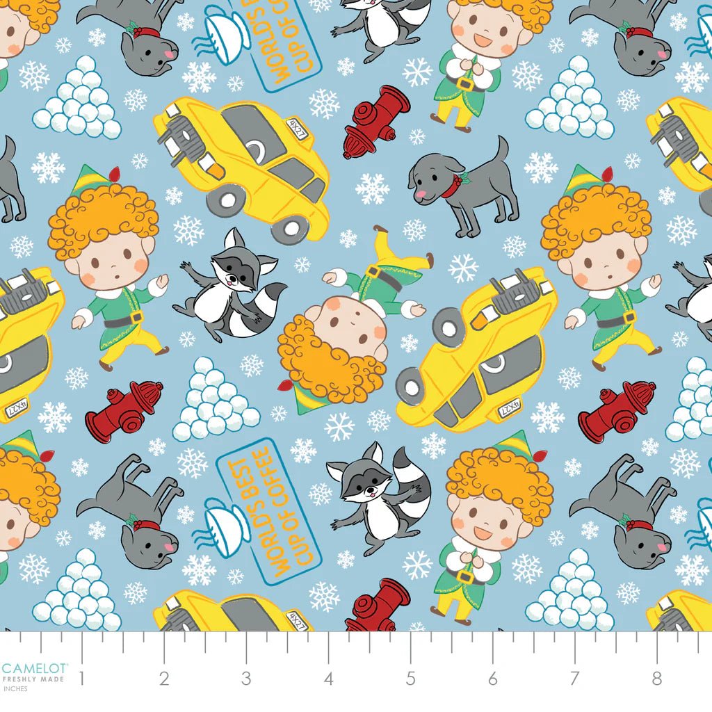 Elf - NYC Friends 44" Wide Cotton (23130131-01) 🇨🇦 - Maple Leaf Quilting Company Ltd.