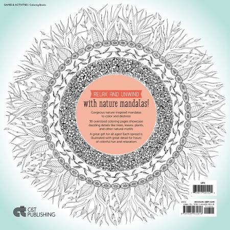 "Enchanted Grove Mandala" Coloring Book - Maple Leaf Quilting Company Ltd.