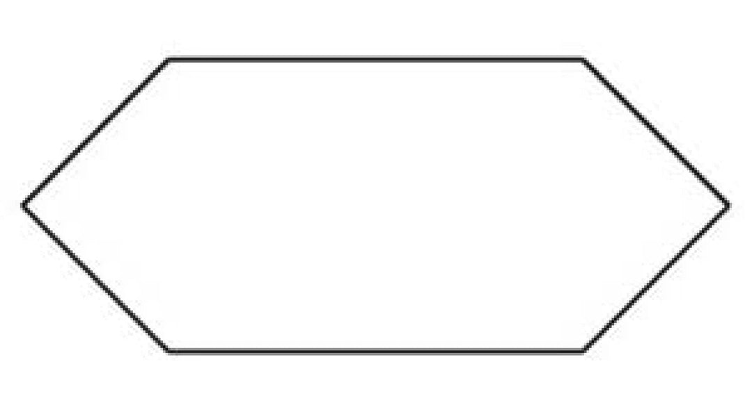 EPP 2" Elongated Hexagon Papers (ELOHEX2) - Maple Leaf Quilting Company Ltd.