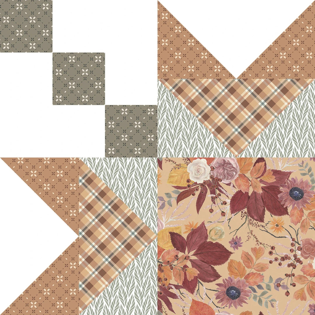 Evening on the Prairie by Modern Prairie Collection - Back Garden Cloud | 108" Cotton (WB16752R - CLOUD) – Sold in UNITS of ¼ metre - Maple Leaf Quilting Company Ltd.