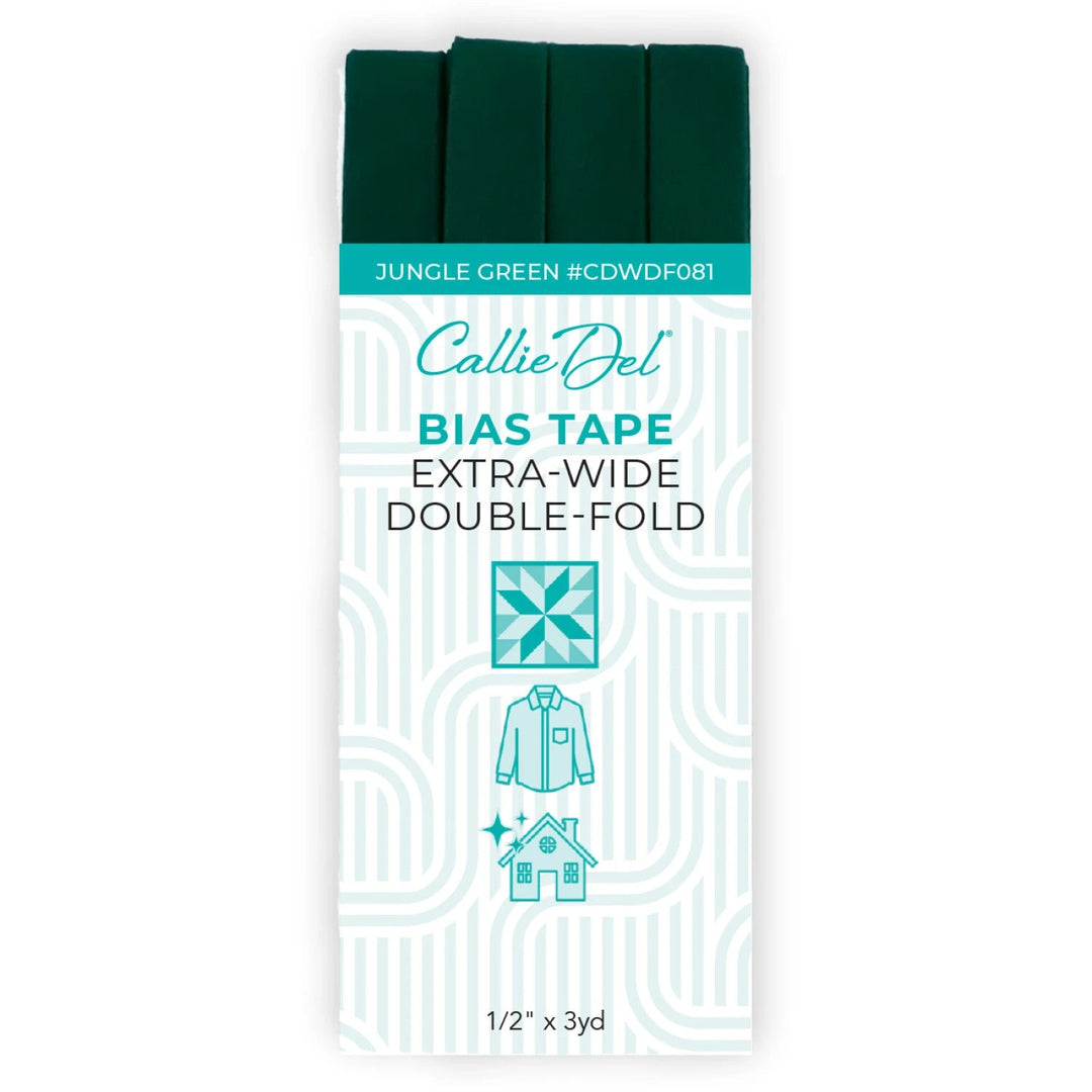 Extra Wide Double Face Bias Tape - Maple Leaf Quilting Company Ltd.