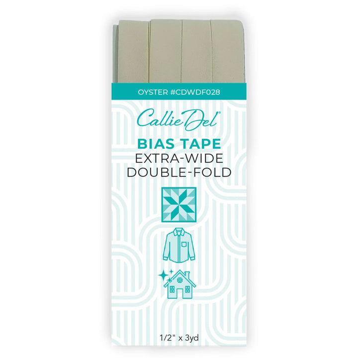 Extra Wide Double Face Bias Tape - Maple Leaf Quilting Company Ltd.